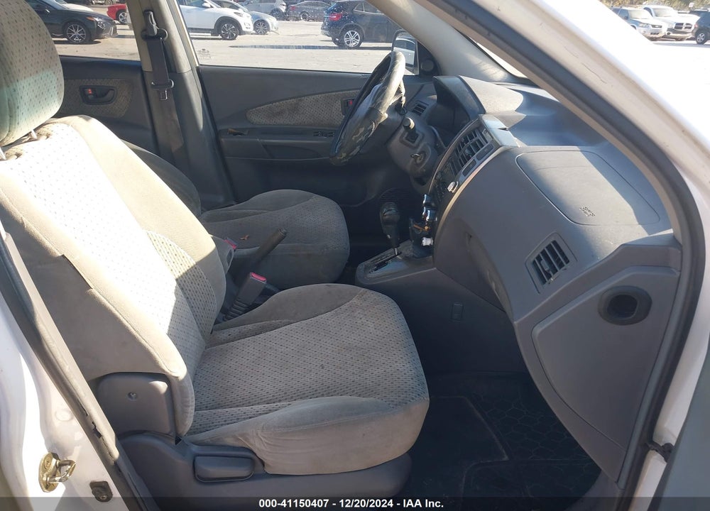 2005 HYUNDAI TUCSON GLS/LX VIN: KM8JN12D95U093494