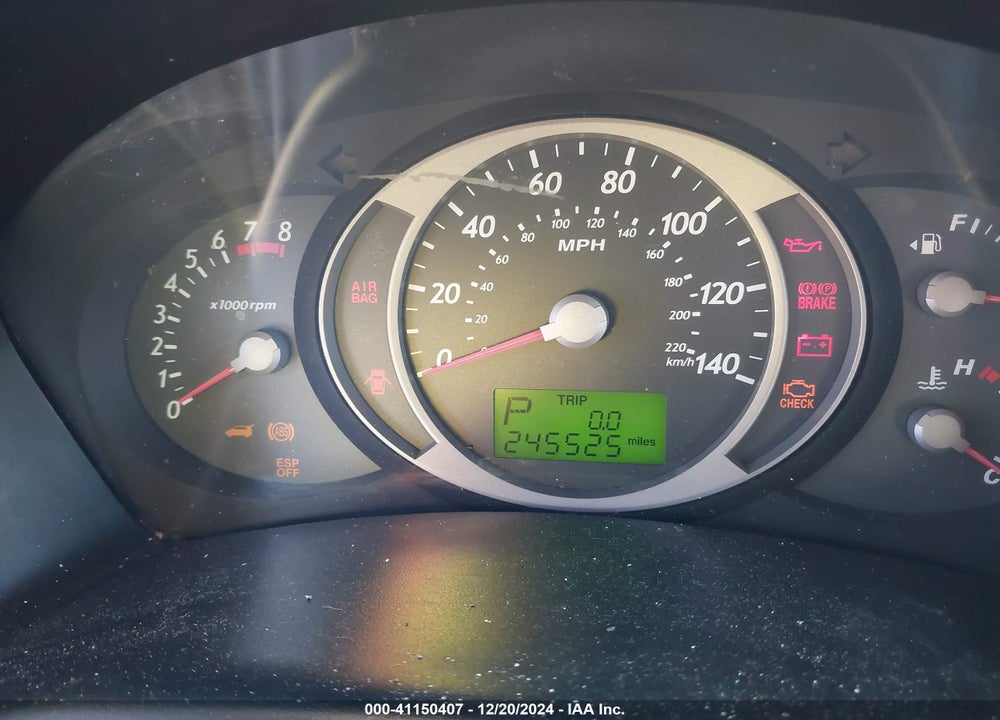 2005 HYUNDAI TUCSON GLS/LX VIN: KM8JN12D95U093494