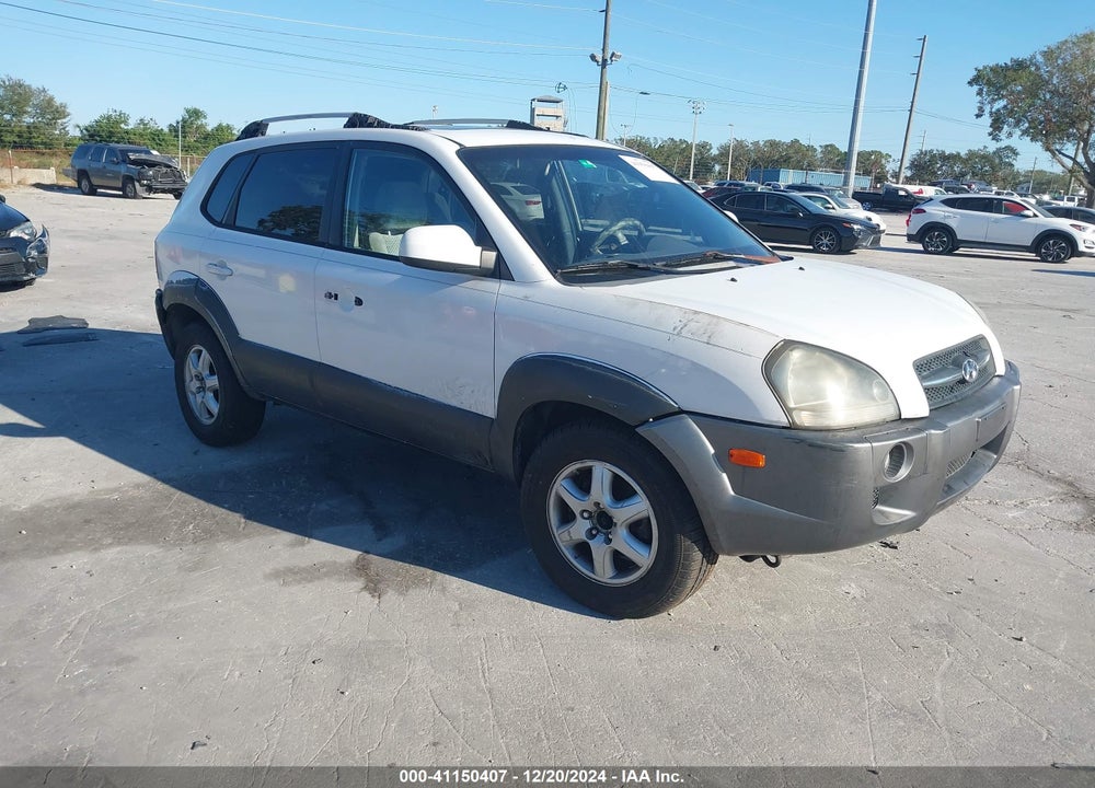 2005 HYUNDAI TUCSON GLS/LX VIN: KM8JN12D95U093494