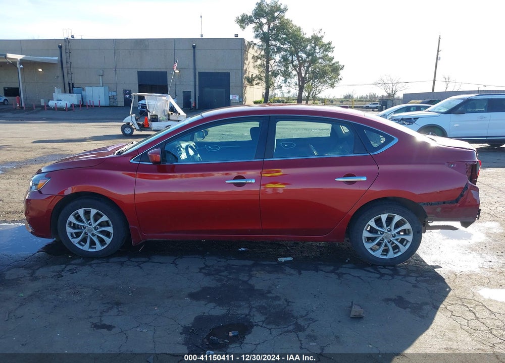 2019 NISSAN SENTRA SV VIN: 3N1AB7AP4KY367353