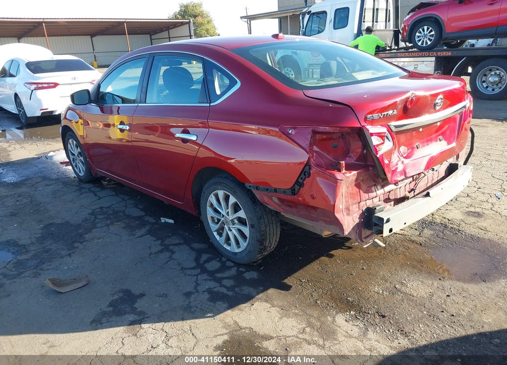 2019 NISSAN SENTRA SV VIN: 3N1AB7AP4KY367353