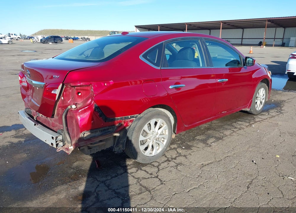 2019 NISSAN SENTRA SV VIN: 3N1AB7AP4KY367353