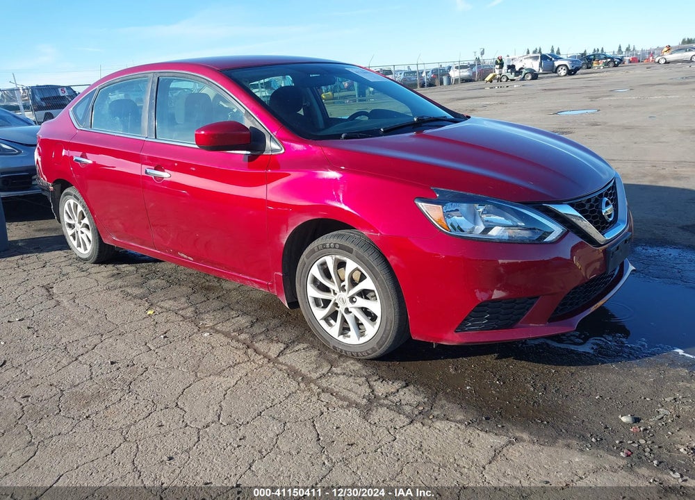 2019 NISSAN SENTRA SV VIN: 3N1AB7AP4KY367353