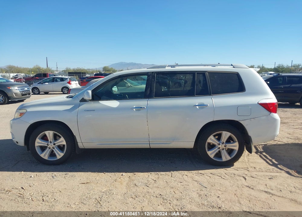 2008 TOYOTA HIGHLANDER LIMITED VIN: JTEES42A182011131