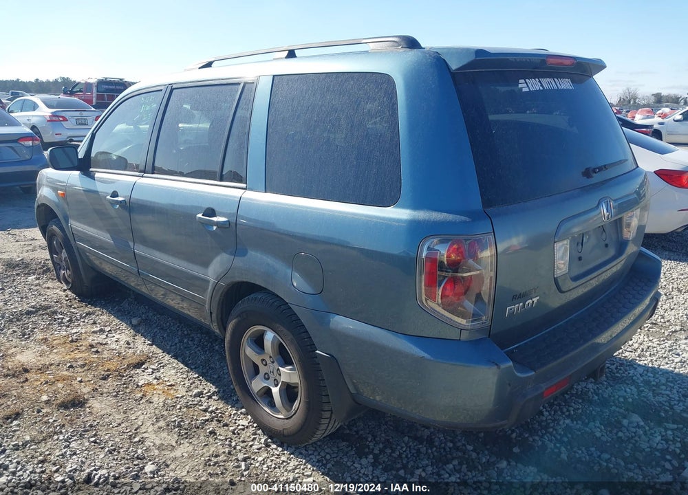 2008 HONDA PILOT EX VIN: 5FNYF28478B000224