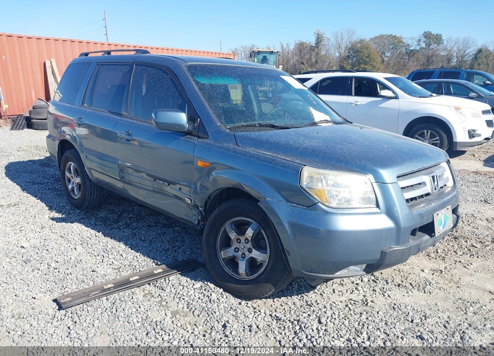 2008 HONDA PILOT EX VIN: 5FNYF28478B000224