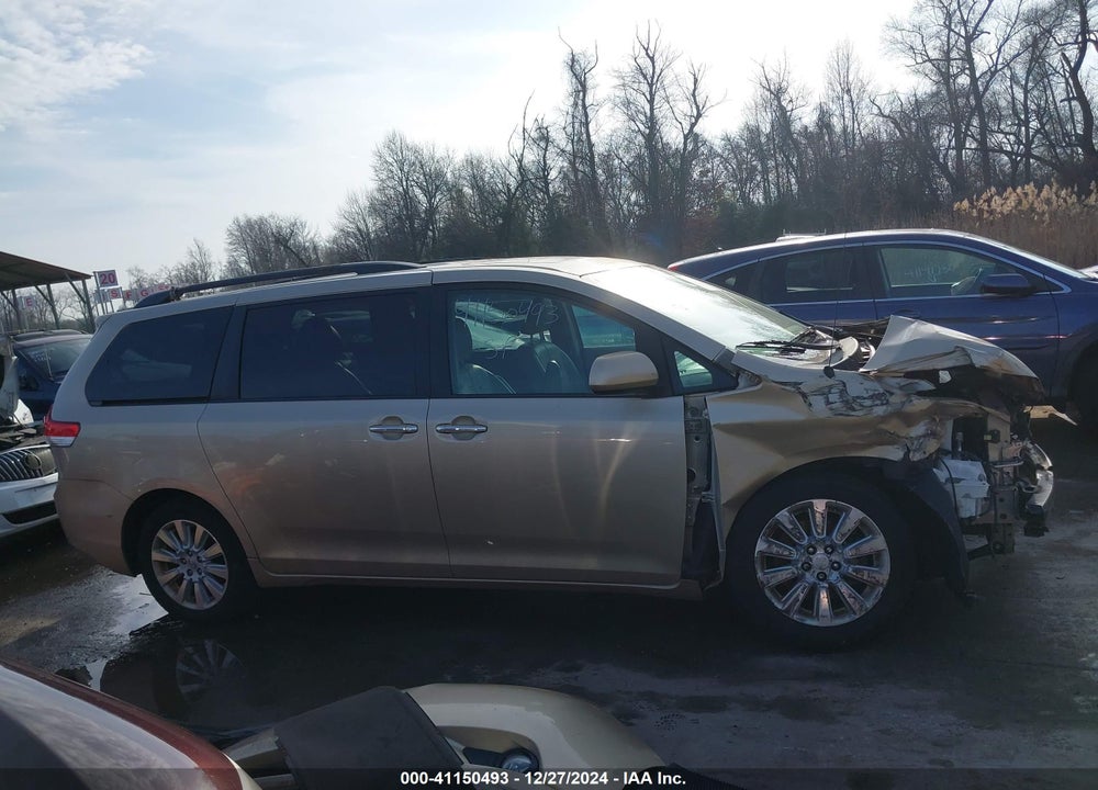 2014 TOYOTA SIENNA XLE LIMITED VIN: 5TDDK3DC0ES091759