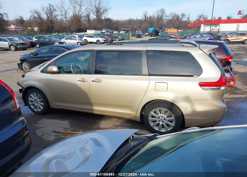 2014 TOYOTA SIENNA XLE LIMITED VIN: 5TDDK3DC0ES091759