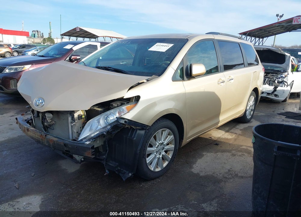 2014 TOYOTA SIENNA XLE LIMITED VIN: 5TDDK3DC0ES091759