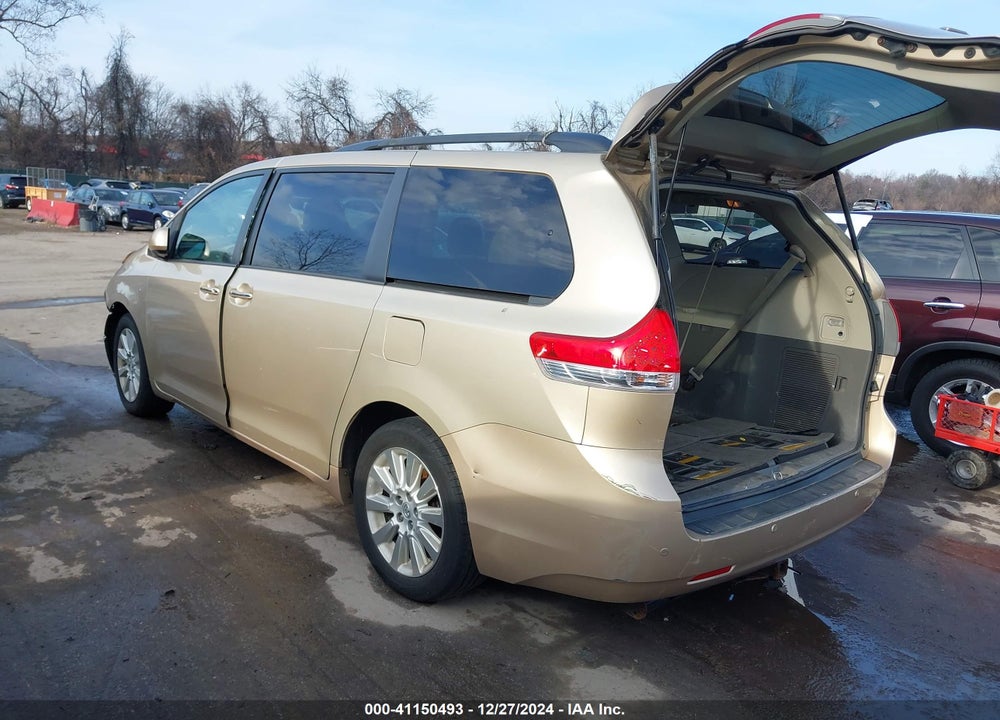 2014 TOYOTA SIENNA XLE LIMITED VIN: 5TDDK3DC0ES091759