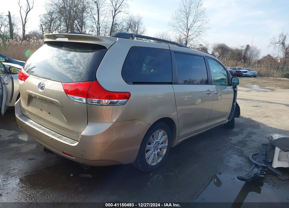2014 TOYOTA SIENNA XLE LIMITED VIN: 5TDDK3DC0ES091759
