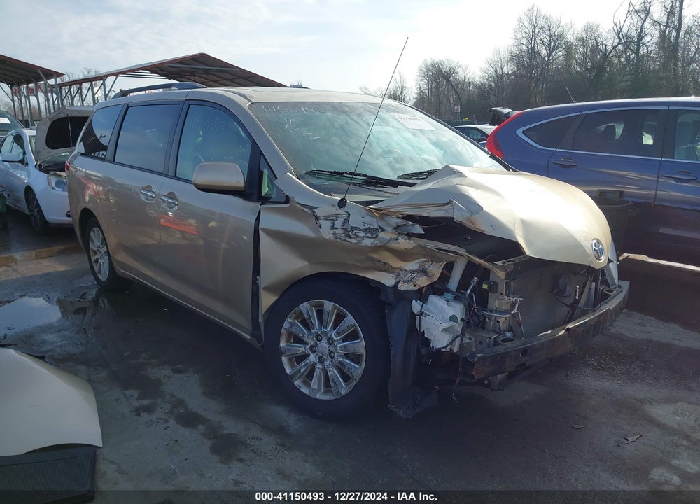 2014 TOYOTA SIENNA XLE LIMITED VIN: 5TDDK3DC0ES091759