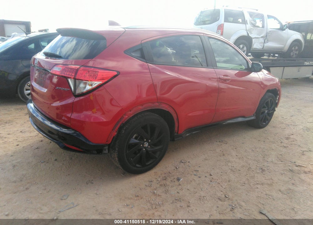 2022 HONDA HR-V 2WD SPORT VIN: 3CZRU5H16NM726921