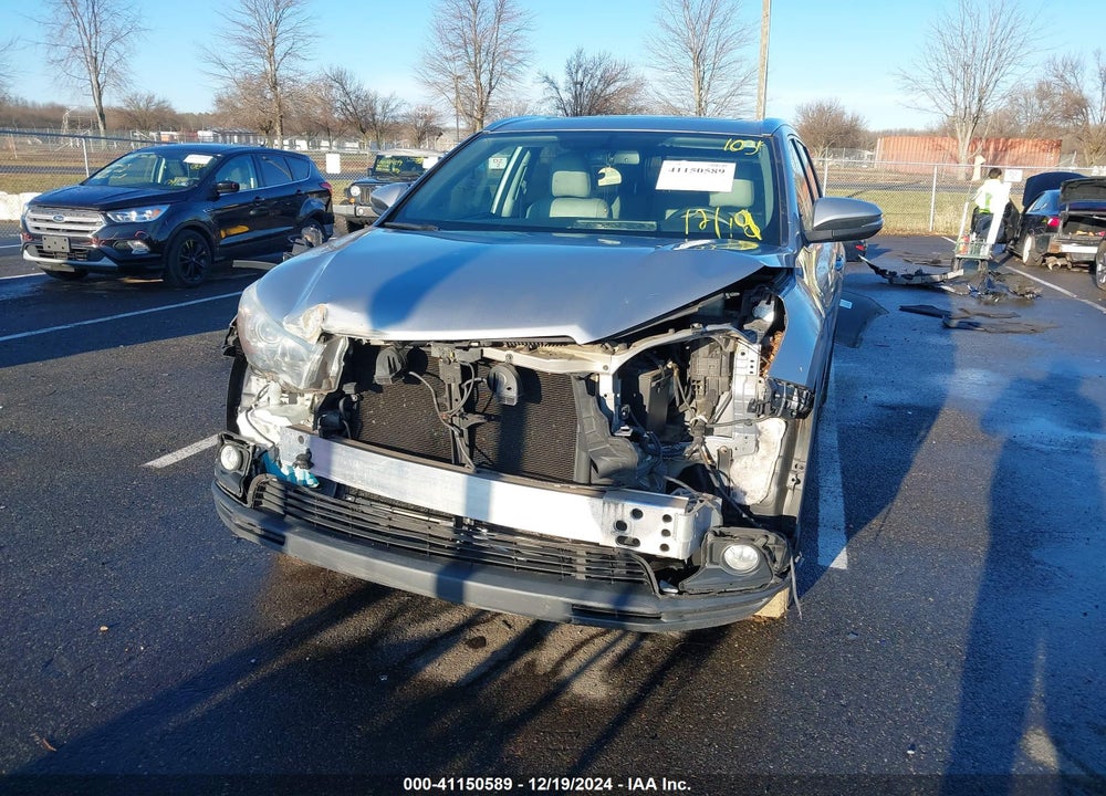 2016 TOYOTA HIGHLANDER XLE V6 VIN: 5TDJKRFH8GS294982