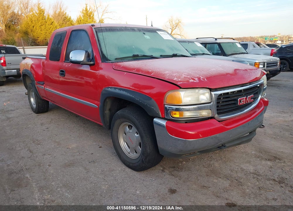 2002 GMC SIERRA 1500 SLE VIN: 1GTEK19T92Z233554