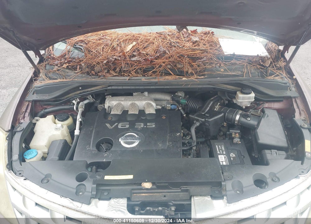 2003 NISSAN MURANO SE VIN: JN8AZ08W13W210437