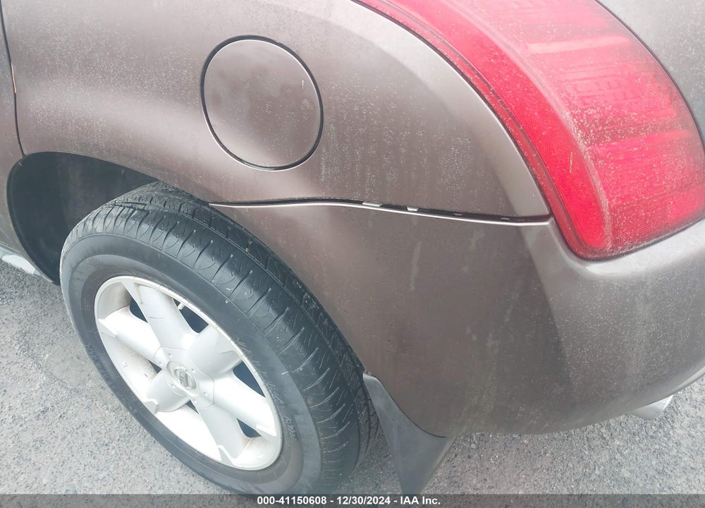 2003 NISSAN MURANO SE VIN: JN8AZ08W13W210437