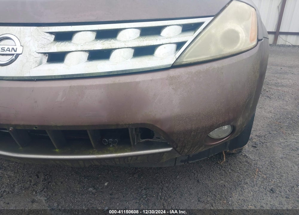 2003 NISSAN MURANO SE VIN: JN8AZ08W13W210437