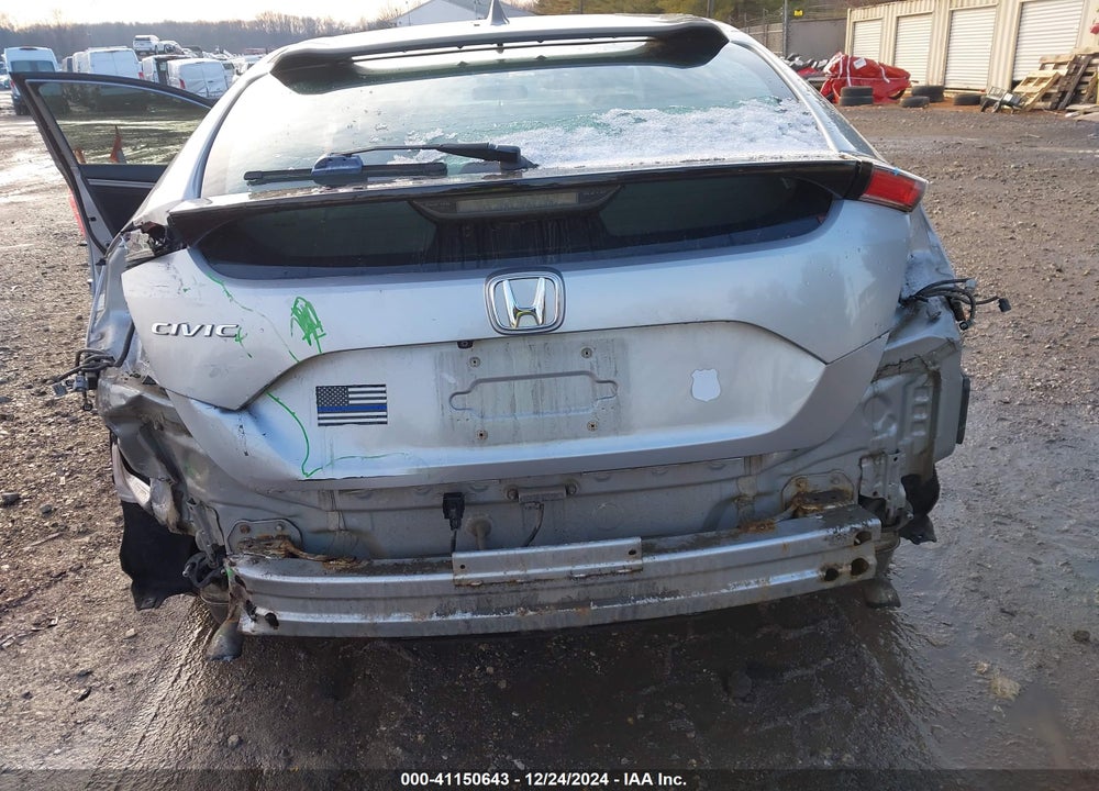 2018 HONDA CIVIC EX VIN: SHHFK7H54JU416132