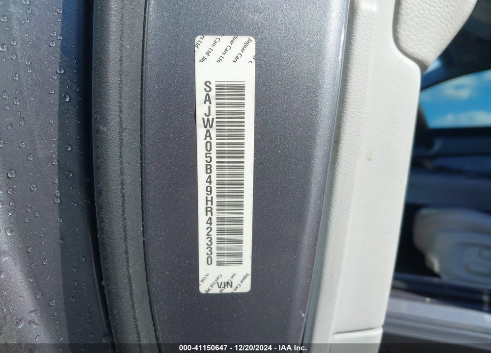 2009 JAGUAR XF VIN: SAJWA05B49HR42330