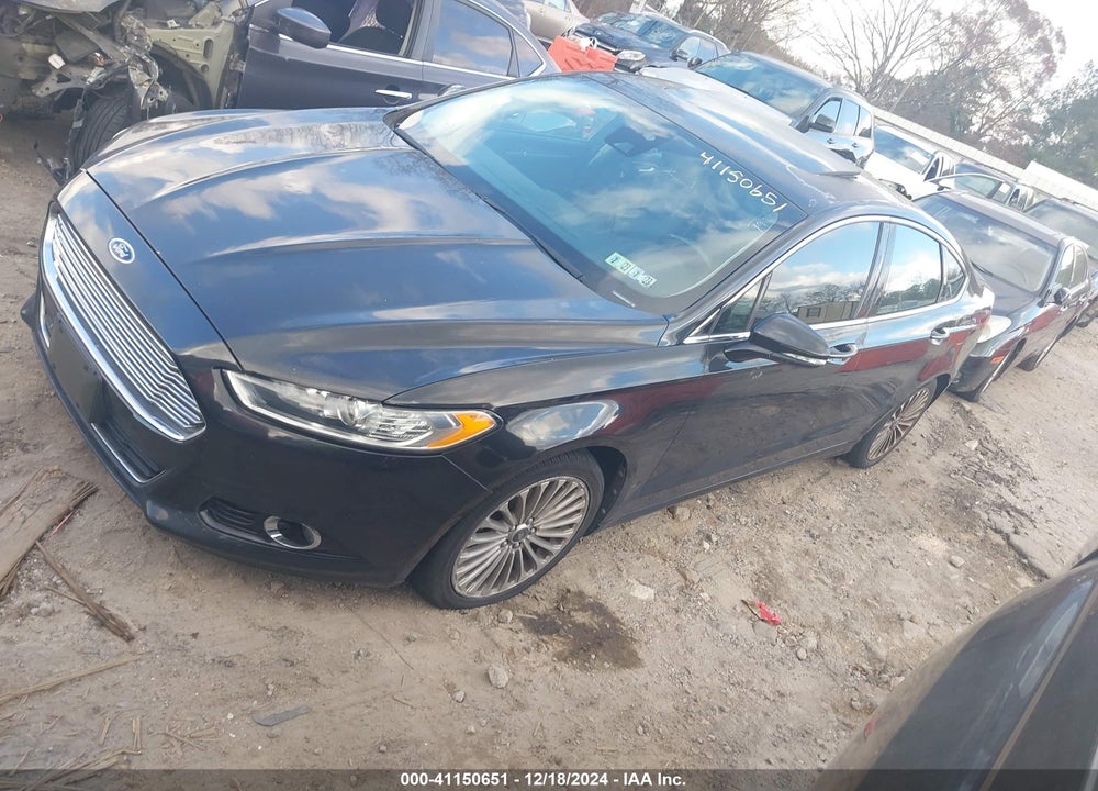 2013 FORD FUSION TITANIUM VIN: 3FA6P0D95DR123917