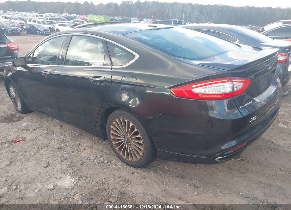 2013 FORD FUSION TITANIUM VIN: 3FA6P0D95DR123917