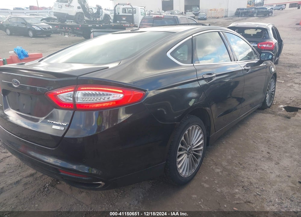 2013 FORD FUSION TITANIUM VIN: 3FA6P0D95DR123917