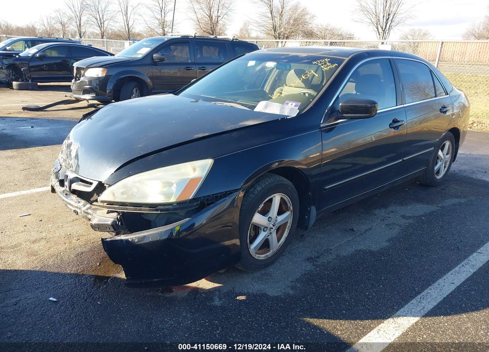 2005 HONDA ACCORD 2.4 EX VIN: 1HGCM56775A081777