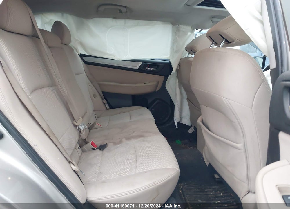 2017 SUBARU OUTBACK 2.5I PREMIUM VIN: 4S4BSAHC4H3246501