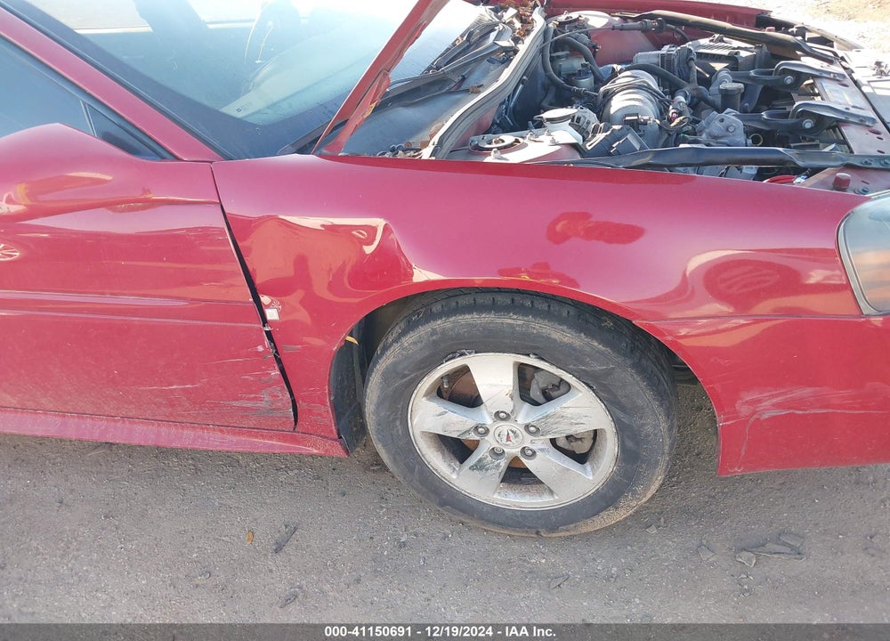 2008 PONTIAC GRAND PRIX VIN: 2G2WP552481185848