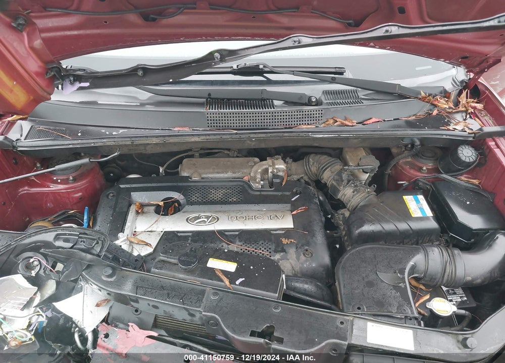 2007 HYUNDAI TUCSON GLS VIN: KM8JM12B77U527318