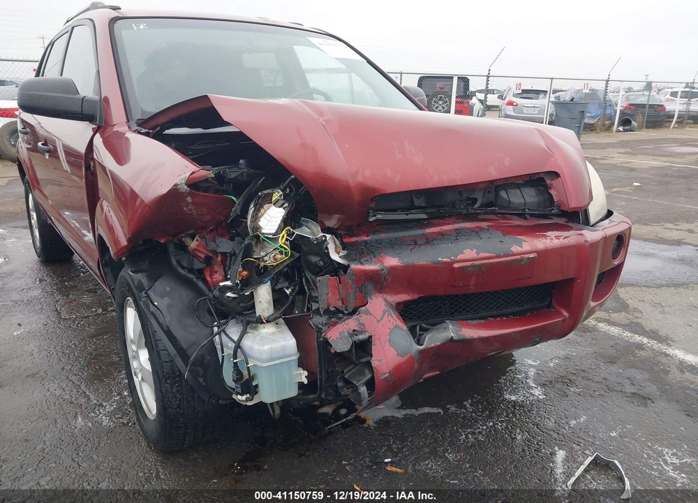 2007 HYUNDAI TUCSON GLS VIN: KM8JM12B77U527318