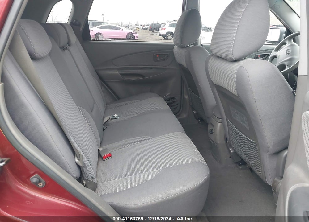 2007 HYUNDAI TUCSON GLS VIN: KM8JM12B77U527318
