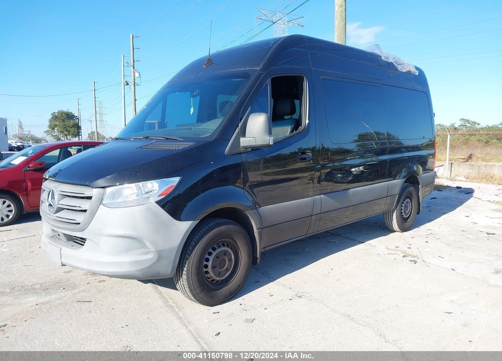 2019 MERCEDES-BENZ SPRINTER 1500 HIGH ROOF I4 VIN: WDZPE7ED9KT011035