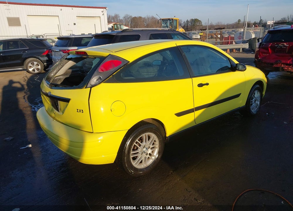 2001 FORD FOCUS ZX3 VIN: 3FAFP31321R229514