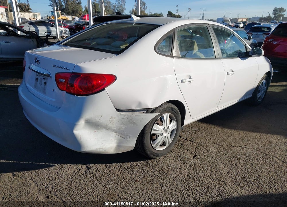 2010 HYUNDAI ELANTRA VIN: KMHDU4AD7AU073385