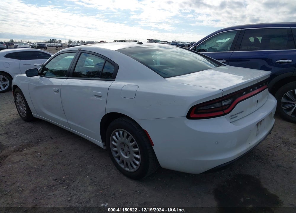 2018 DODGE CHARGER POLICE AWD VIN: 2C3CDXKT3JH325969