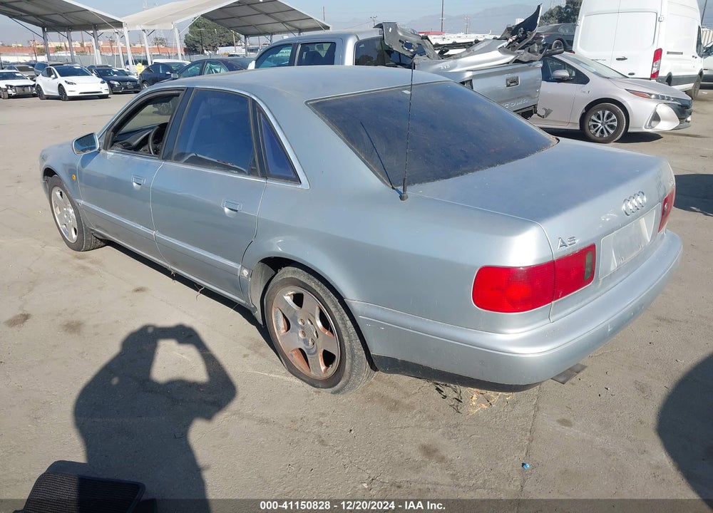 1997 AUDI A8 QUATTRO IV VIN: WAUBG84DXVN006234