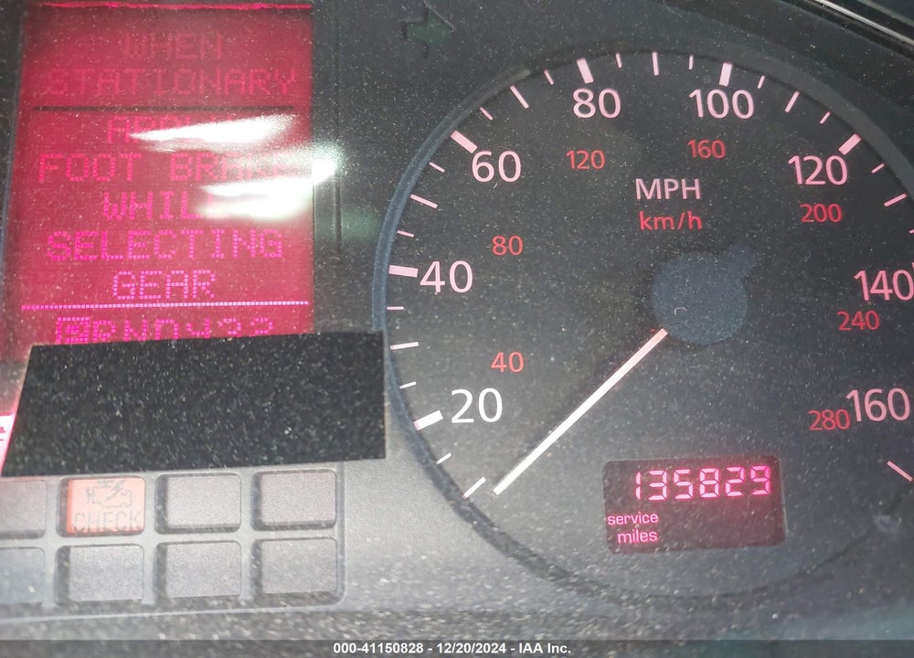 1997 AUDI A8 QUATTRO IV VIN: WAUBG84DXVN006234