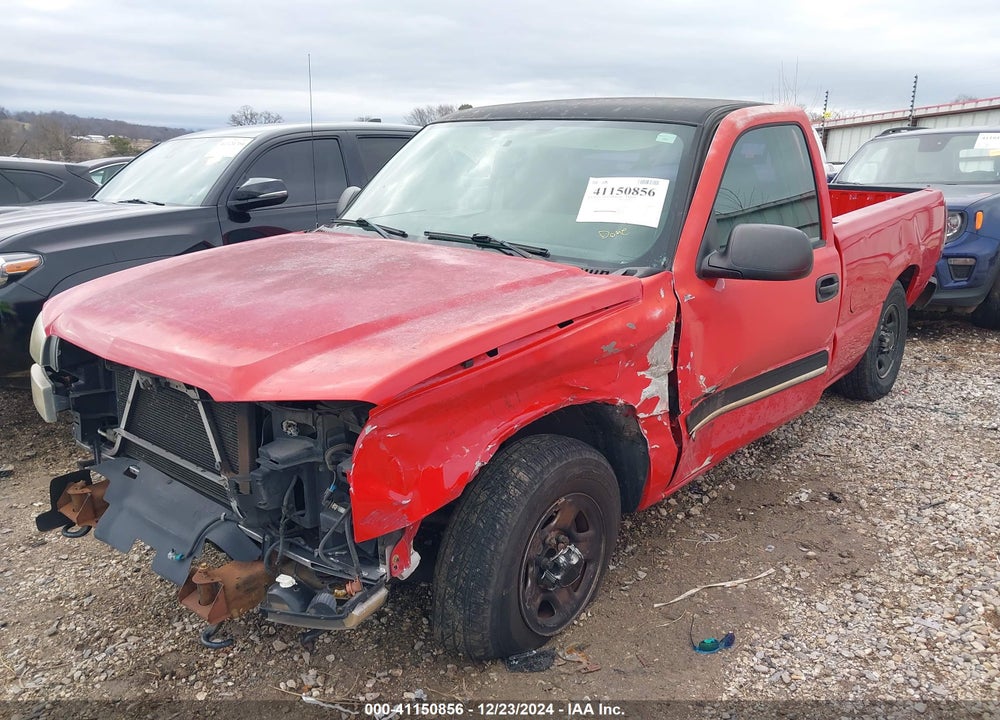 2004 CHEVROLET SILVERADO 1500 LS VIN: 1GCEC14V24Z266212