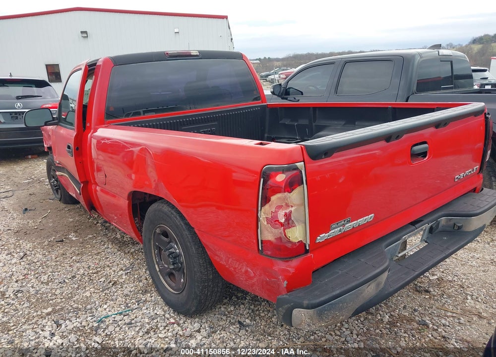 2004 CHEVROLET SILVERADO 1500 LS VIN: 1GCEC14V24Z266212