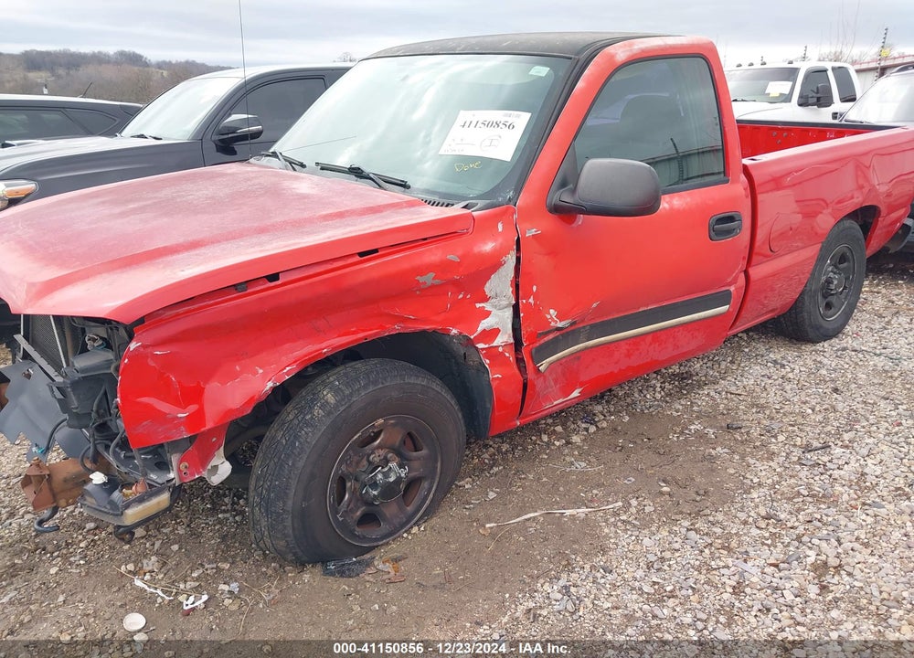 2004 CHEVROLET SILVERADO 1500 LS VIN: 1GCEC14V24Z266212