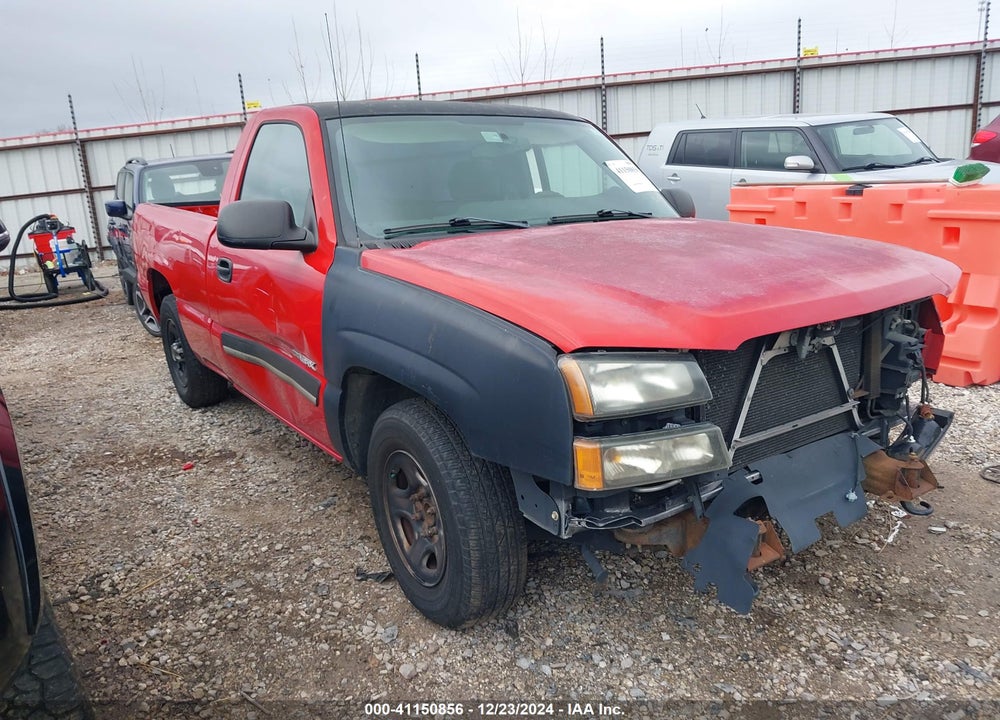2004 CHEVROLET SILVERADO 1500 LS VIN: 1GCEC14V24Z266212