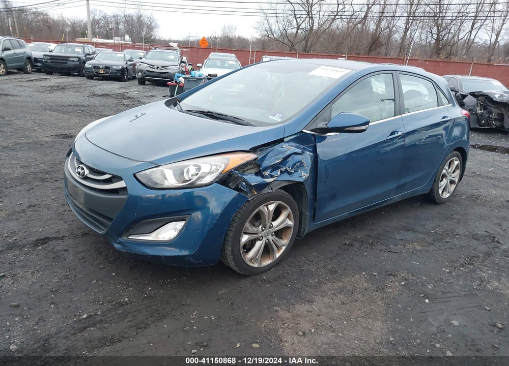 2013 HYUNDAI ELANTRA GT VIN: KMHD35LEXDU133680