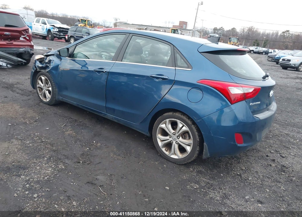 2013 HYUNDAI ELANTRA GT VIN: KMHD35LEXDU133680