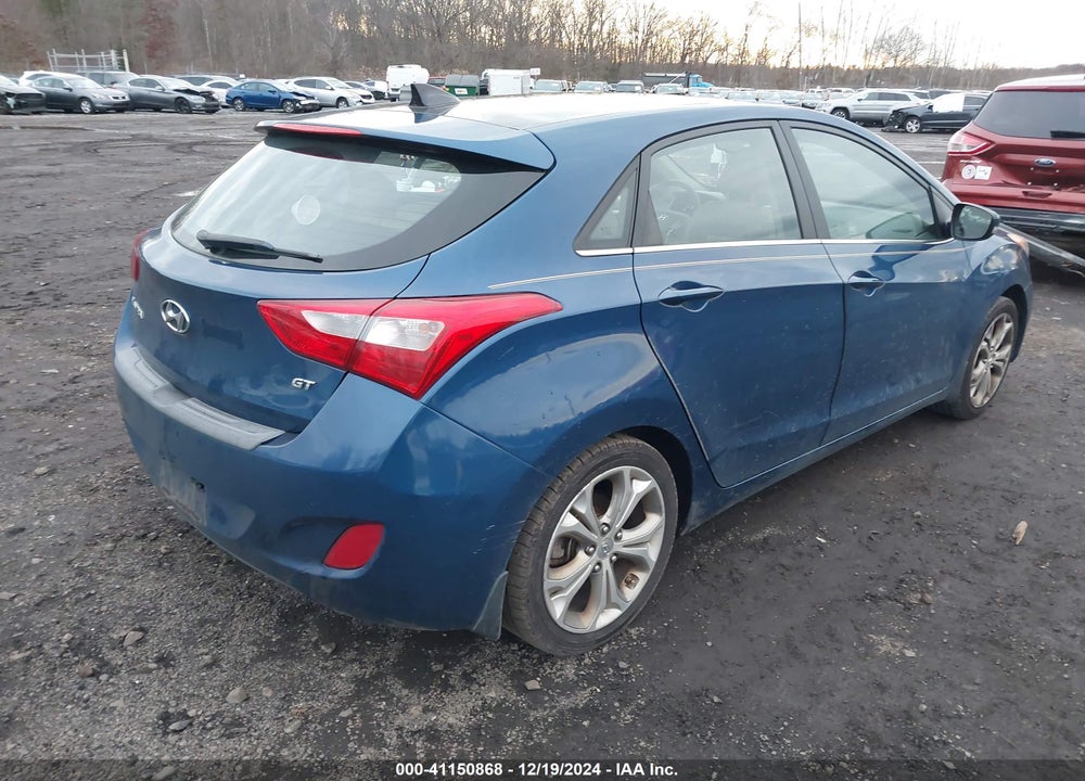 2013 HYUNDAI ELANTRA GT VIN: KMHD35LEXDU133680