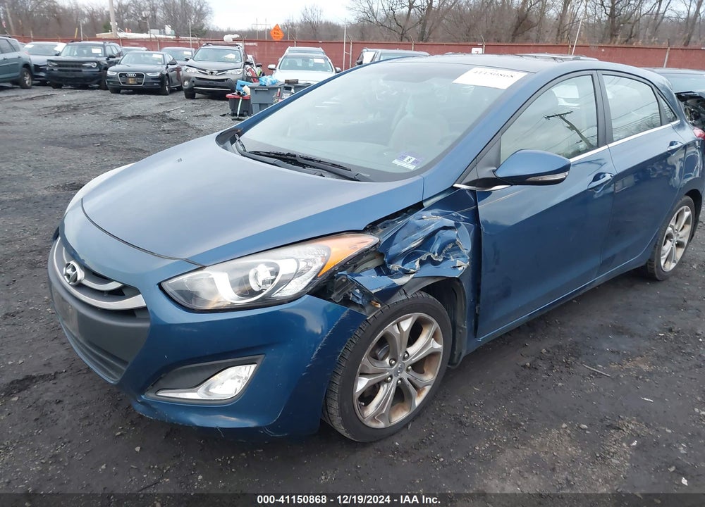 2013 HYUNDAI ELANTRA GT VIN: KMHD35LEXDU133680