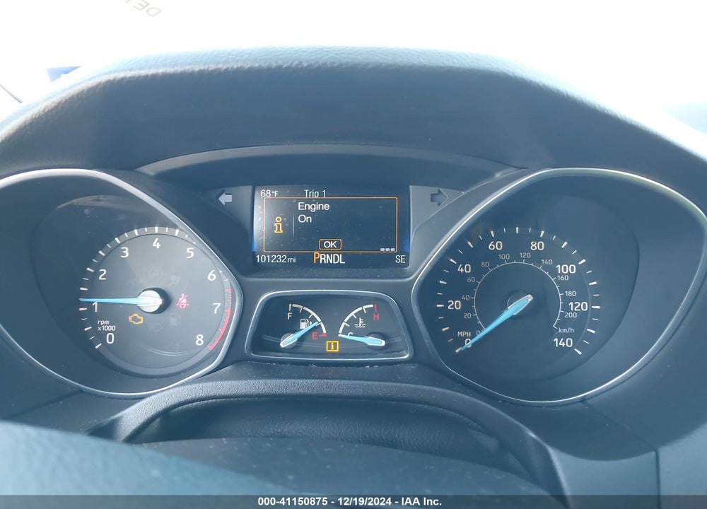 2017 FORD FOCUS SE VIN: 1FADP3K26HL290130