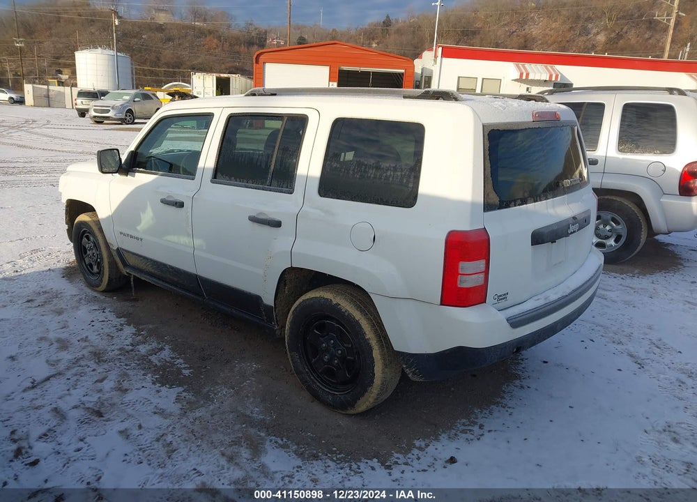 2016 JEEP PATRIOT VIN: 1C4NJPBA5GD554526