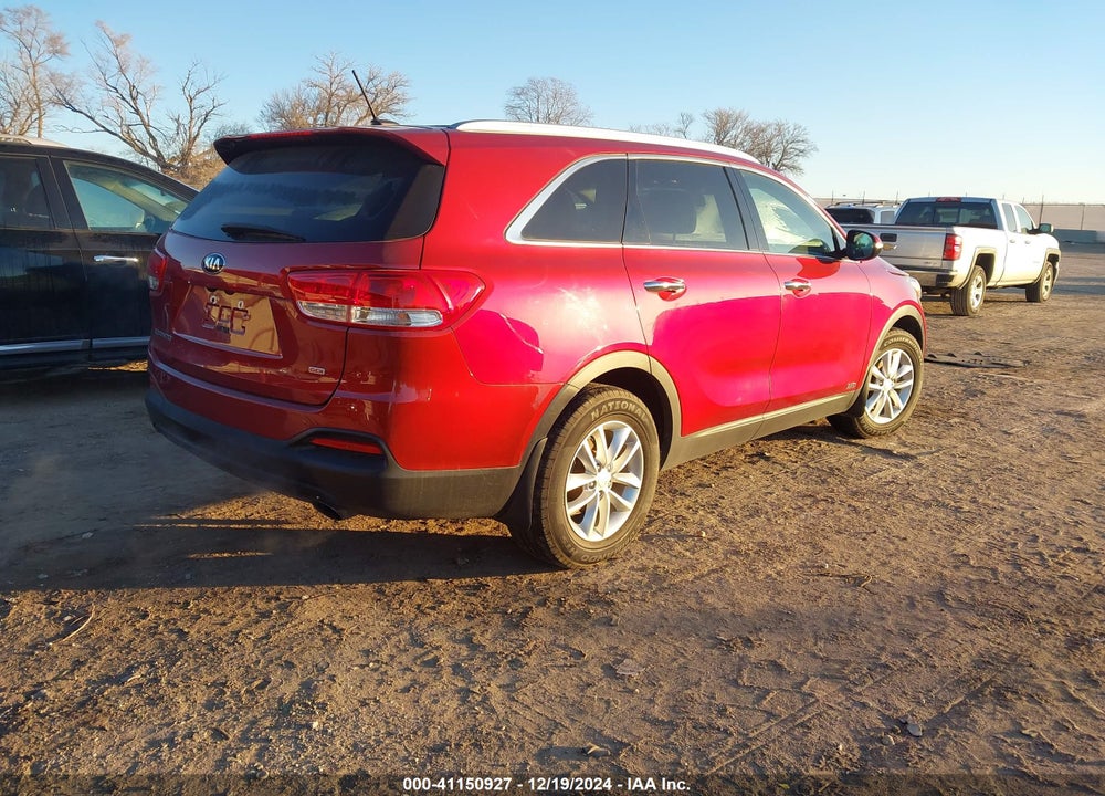 2017 KIA SORENTO 2.4L LX VIN: 5XYPGDA34HG303511